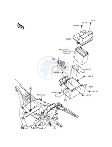 VULCAN_1700_VOYAGER_ABS VN1700BDF GB XX (EU ME A(FRICA) drawing Battery Case