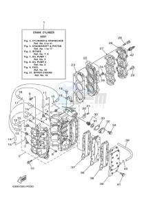 40VMHOL drawing CYLINDER--CRANKCASE