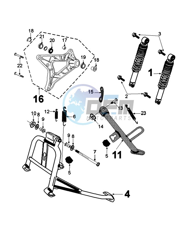 SUSPENSION AND STAND