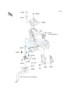 KRF 750 M [TERYX 750 FI 4X4 NRA OUTDOORS] (M9F9) M9F drawing SHIFT LEVER-- S- -