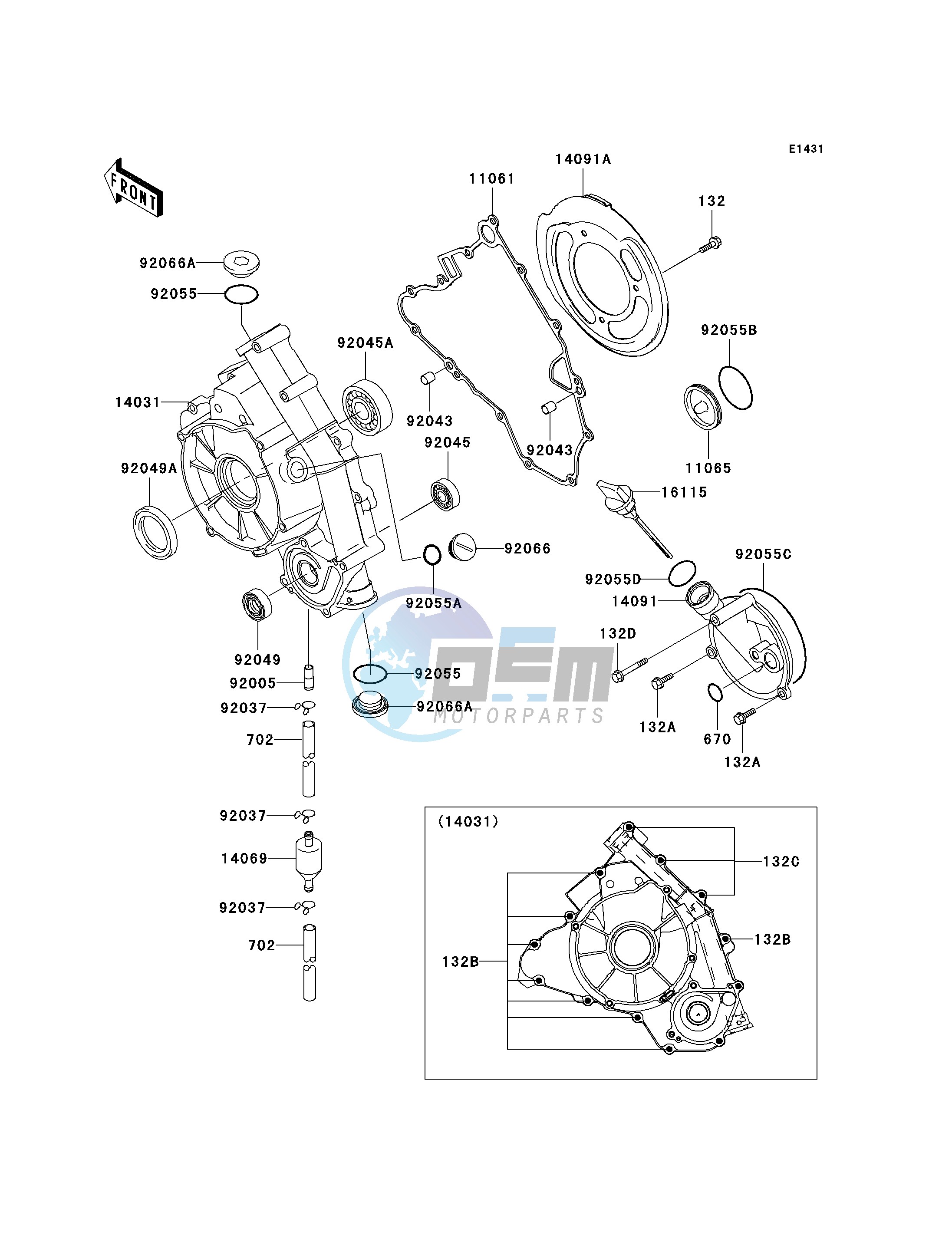 ENGINE COVER-- S- -