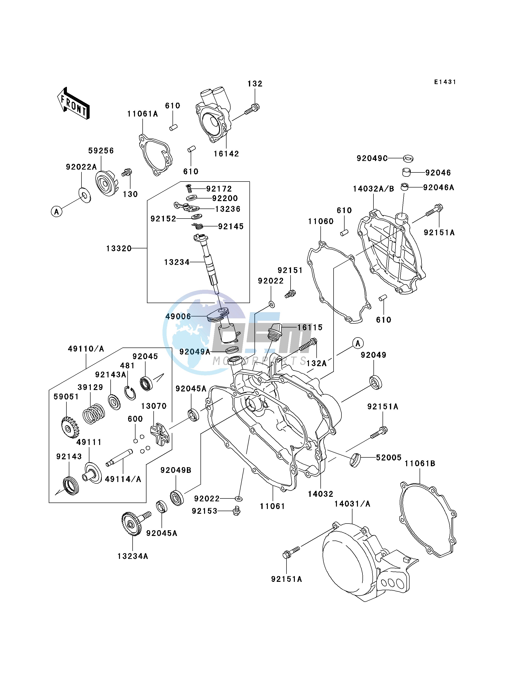 ENGINE COVER-- S- -