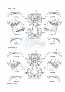 YFM700FWBD YFM7NKP (B5KG) drawing GRAPHICS