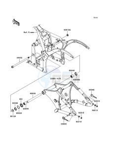 VN900_CUSTOM VN900C7F GB XX (EU ME A(FRICA) drawing Swingarm