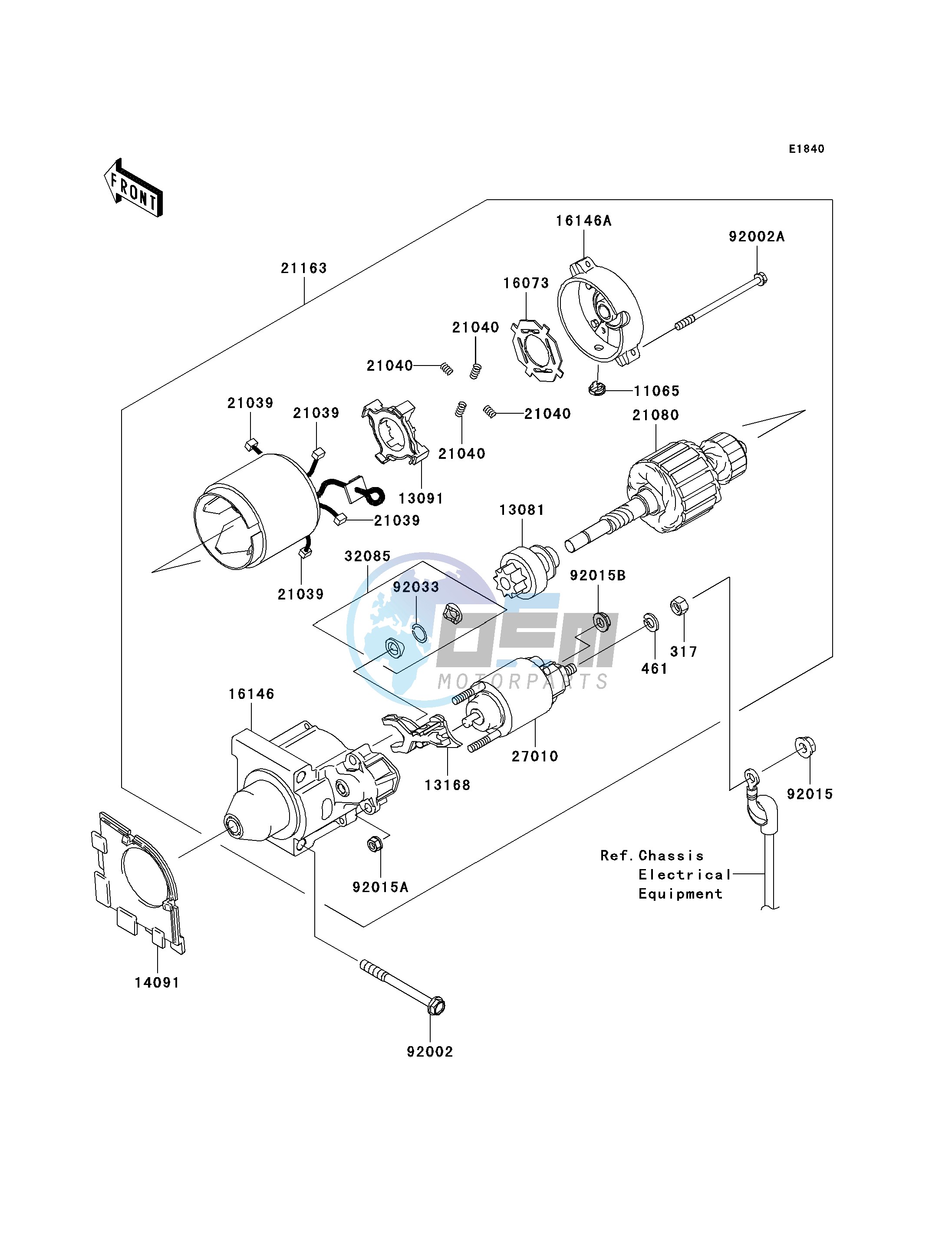 STARTER MOTOR