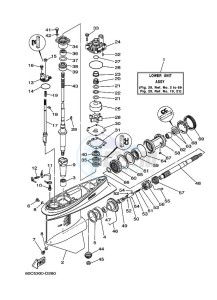 F100BETX drawing PROPELLER-HOUSING-AND-TRANSMISSION-1