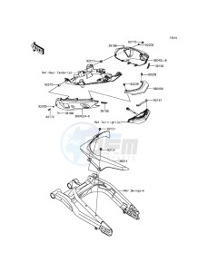 ER-6N ER650EGF XX (EU ME A(FRICA) drawing Side Covers/Chain Cover