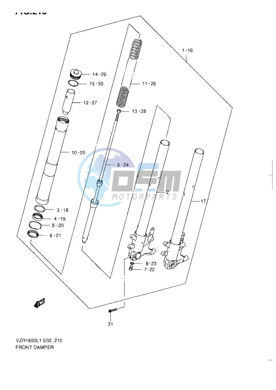 FRONT DAMPER