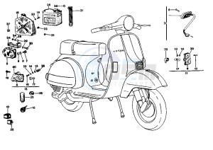 PXE ARCOBALENO 125 drawing Blinker