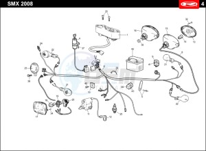 SMX-50-RACING-BLUE drawing ELECTRICAL