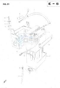 GS500E (Z-D) drawing BATTERY