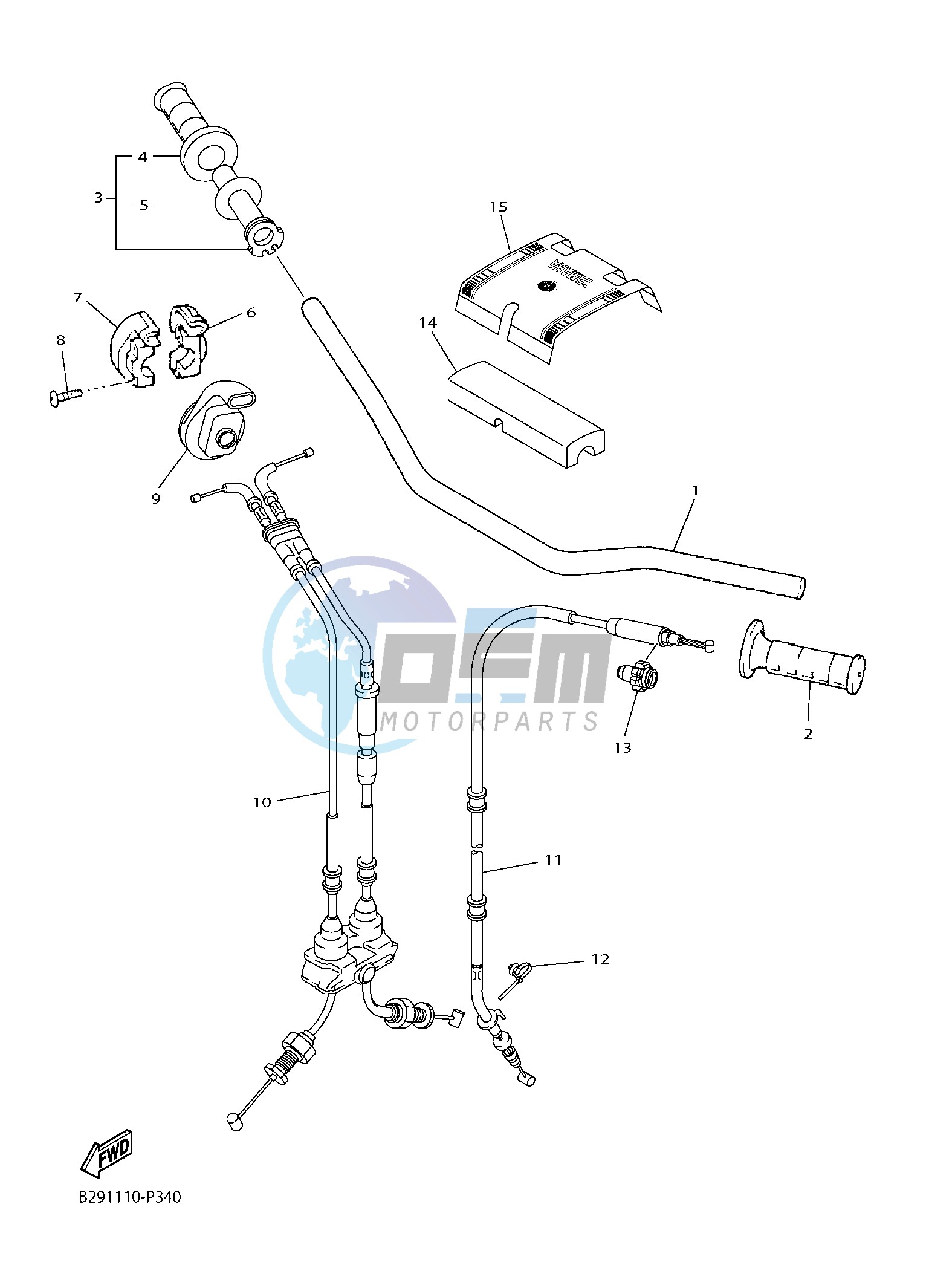 STEERING HANDLE & CABLE