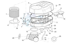 RSV 2 1000 SP drawing Air box