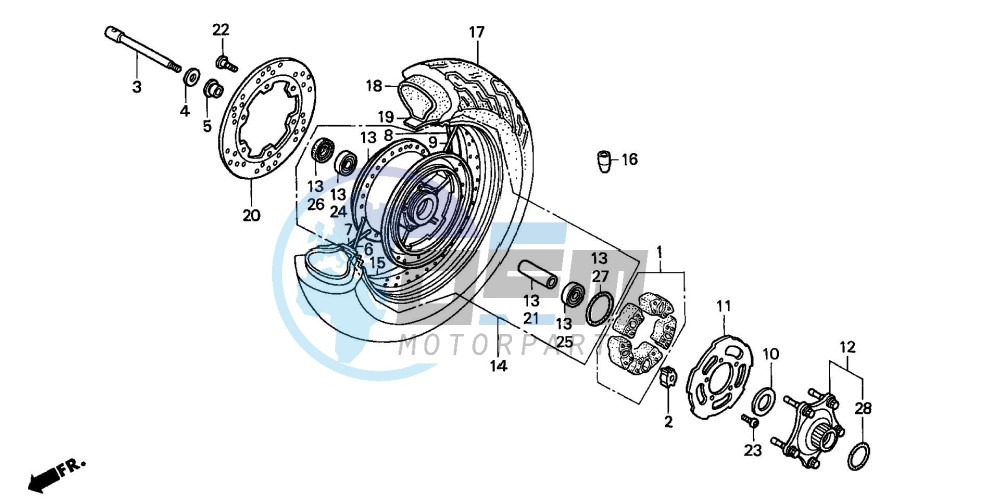 REAR WHEEL