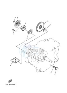 TT-R110E (B51K) drawing OIL PUMP