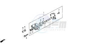 TRX450FE drawing OIL PUMP