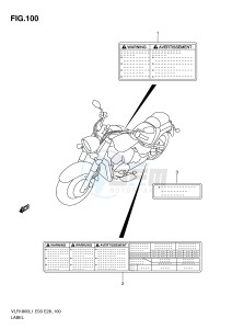 VLR1800 (E3-E28) drawing LABEL (VLR1800L1 E28)