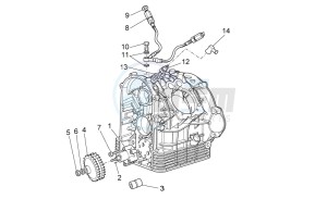 Breva V IE 850 drawing Oil pump I