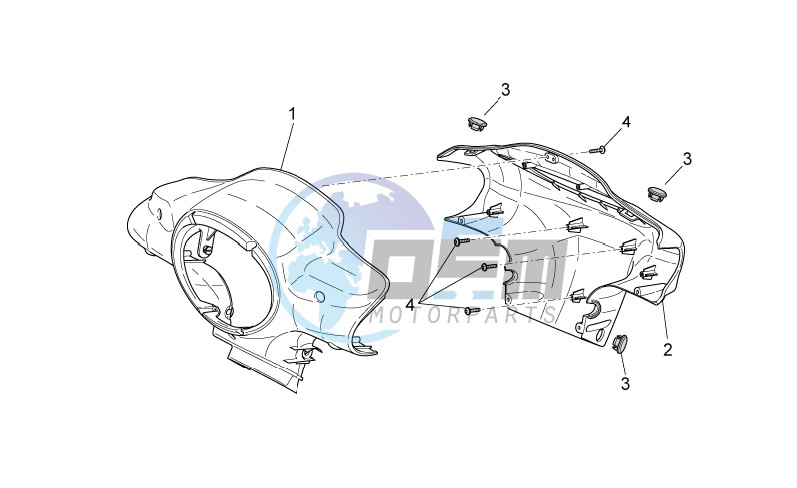 Front body I - Headlight support