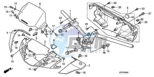 HANDLE PIPE/HANDLE COVER