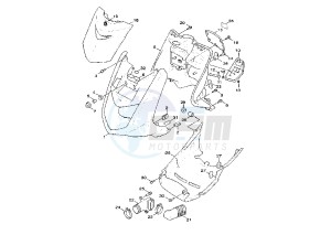 NXC CYGNUS X 125 drawing FRONT BODY