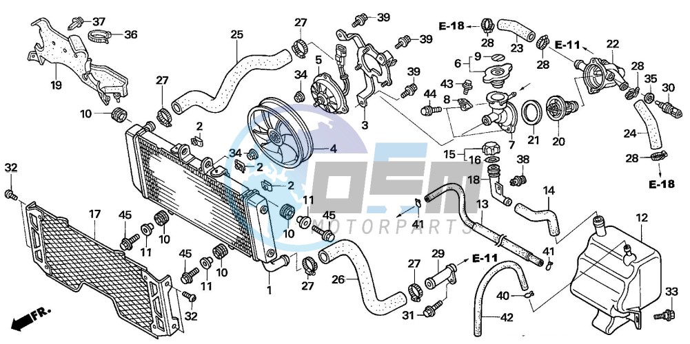 RADIATOR (CB1300A/SA)