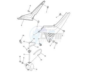 XT X 660 drawing SIDE COVERS