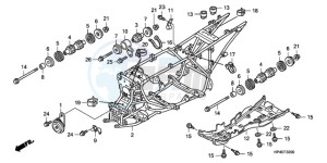 TRX420FEA Europe Direct - (ED / 2ED 4WD) drawing FRAME BODY