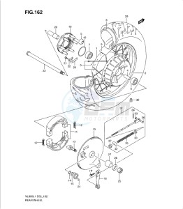 VL800 drawing REAR WHEEL (VL800L1 E19)