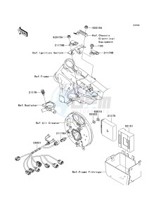 VN 1600 D [VULCAN 1600 NOMAD] (D1) D1 drawing FUEL INJECTION