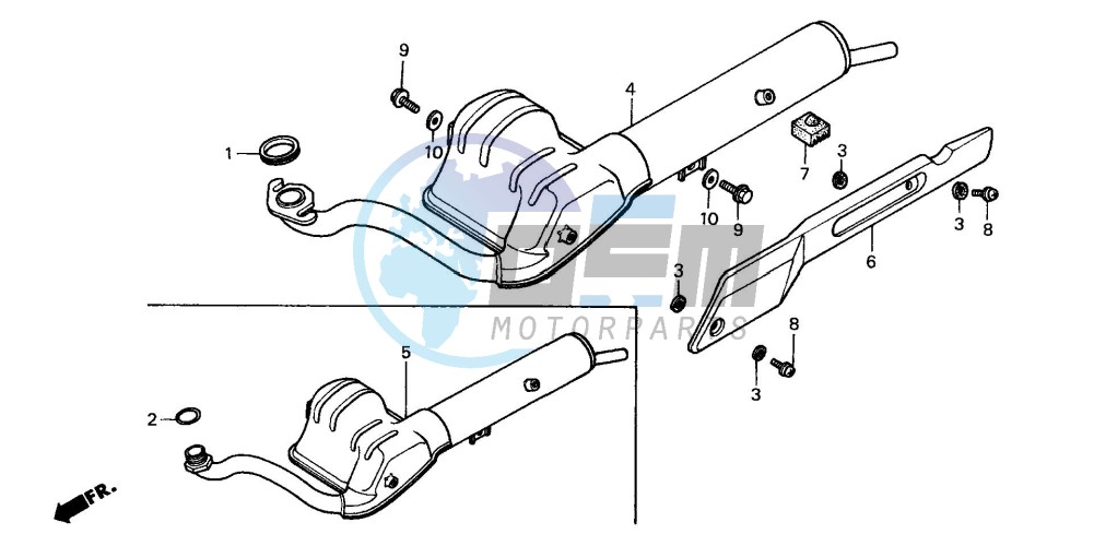 EXHAUST MUFFLER