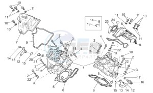 RXV 550 RXV 450-550 STREET LEGAL drawing Cilinder head