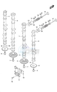 DF 250AP drawing Camshaft