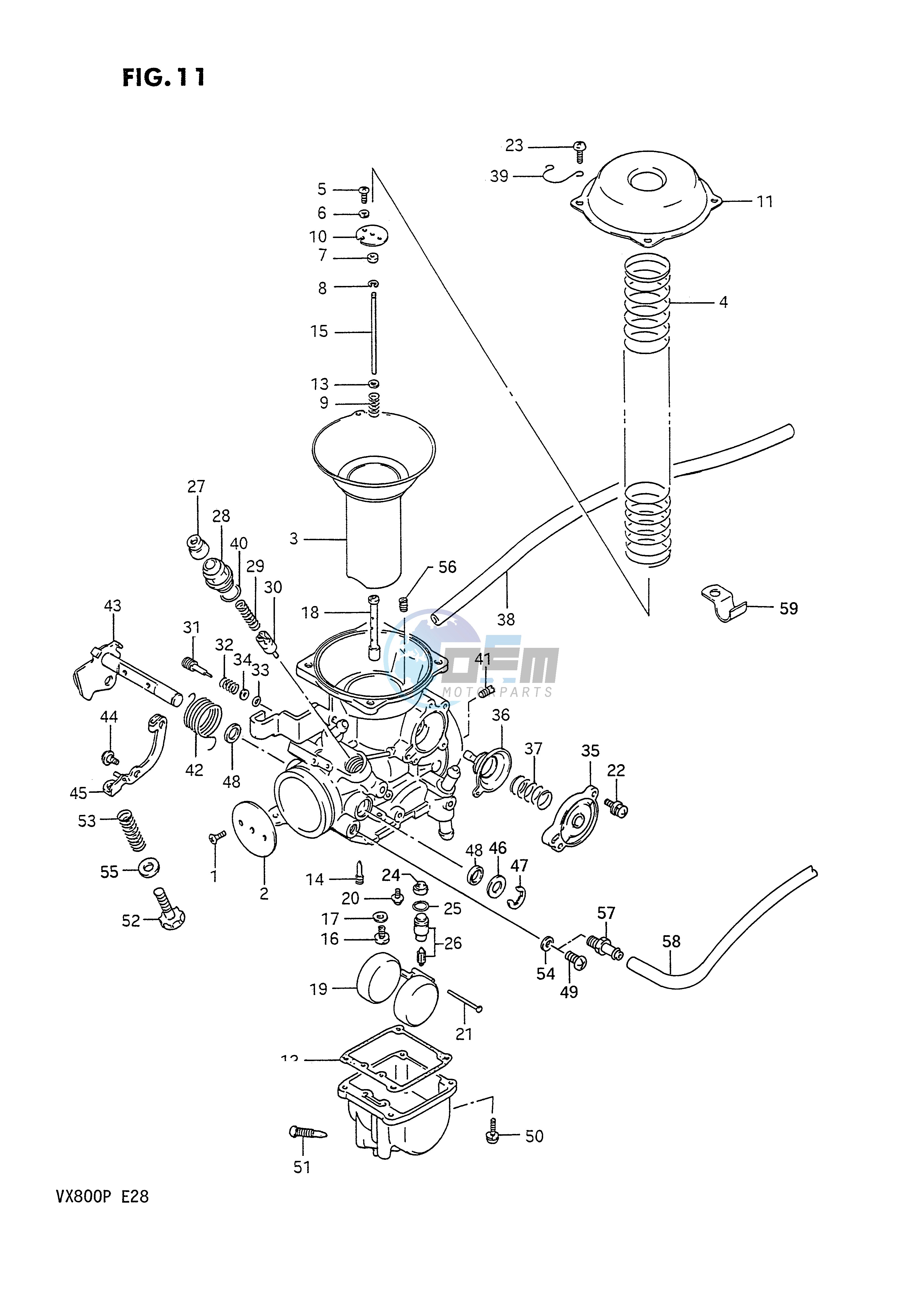 CARBURETOR (REAR)