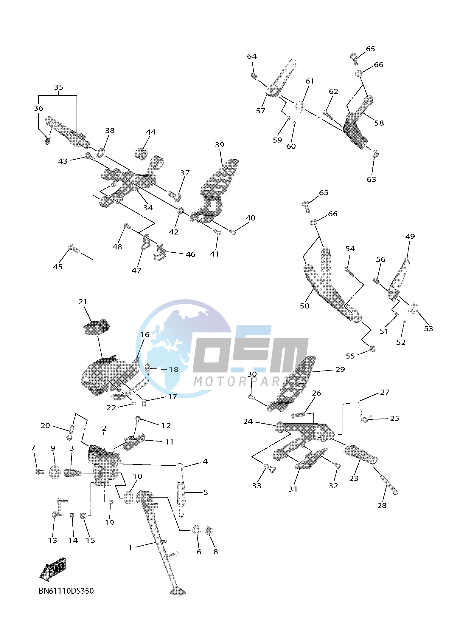 STAND & FOOTREST