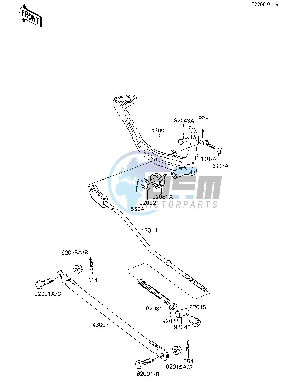 BRAKE PEDAL_TORQUE LINK