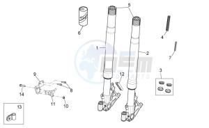 Tuono V4 1100 Factory USA-CND (NAFTA) (CND, USA) drawing Front fork