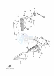 YFZ450R (BW2P) drawing HEADLIGHT