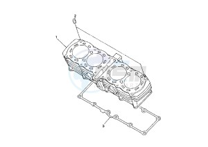 FZS FAZER 600 drawing CYLINDER