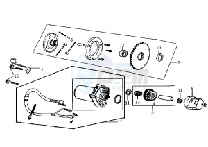 JET - 100 cc drawing STARTING MOTOR