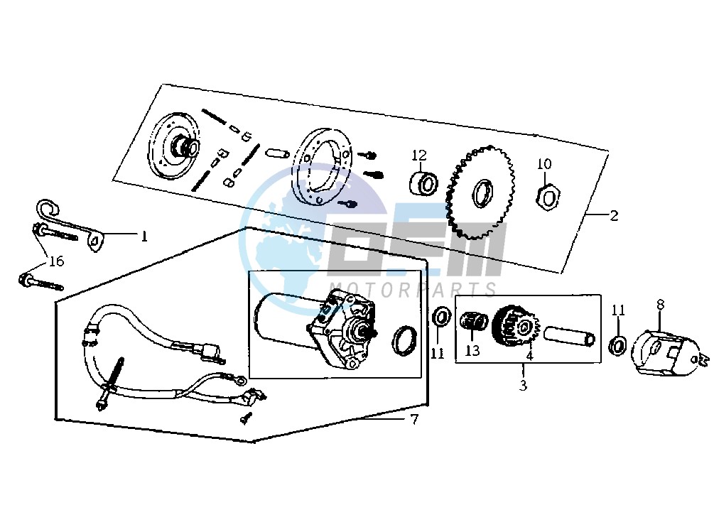 STARTING MOTOR