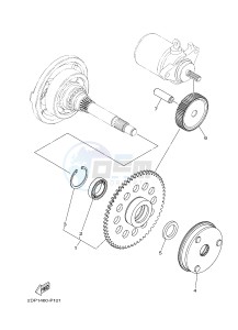 GPD125A GPD125-A NMAX125 (2DS6) drawing STARTER