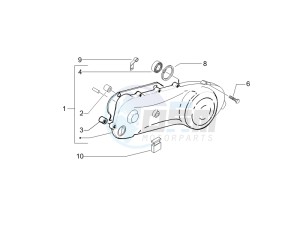 Stalker 50 drawing Crankcase cover - Crankcase cooling