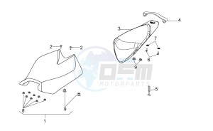 TUONO 1100 V4 FACTORY E4 ABS (EMEA, LATAM) drawing Saddle