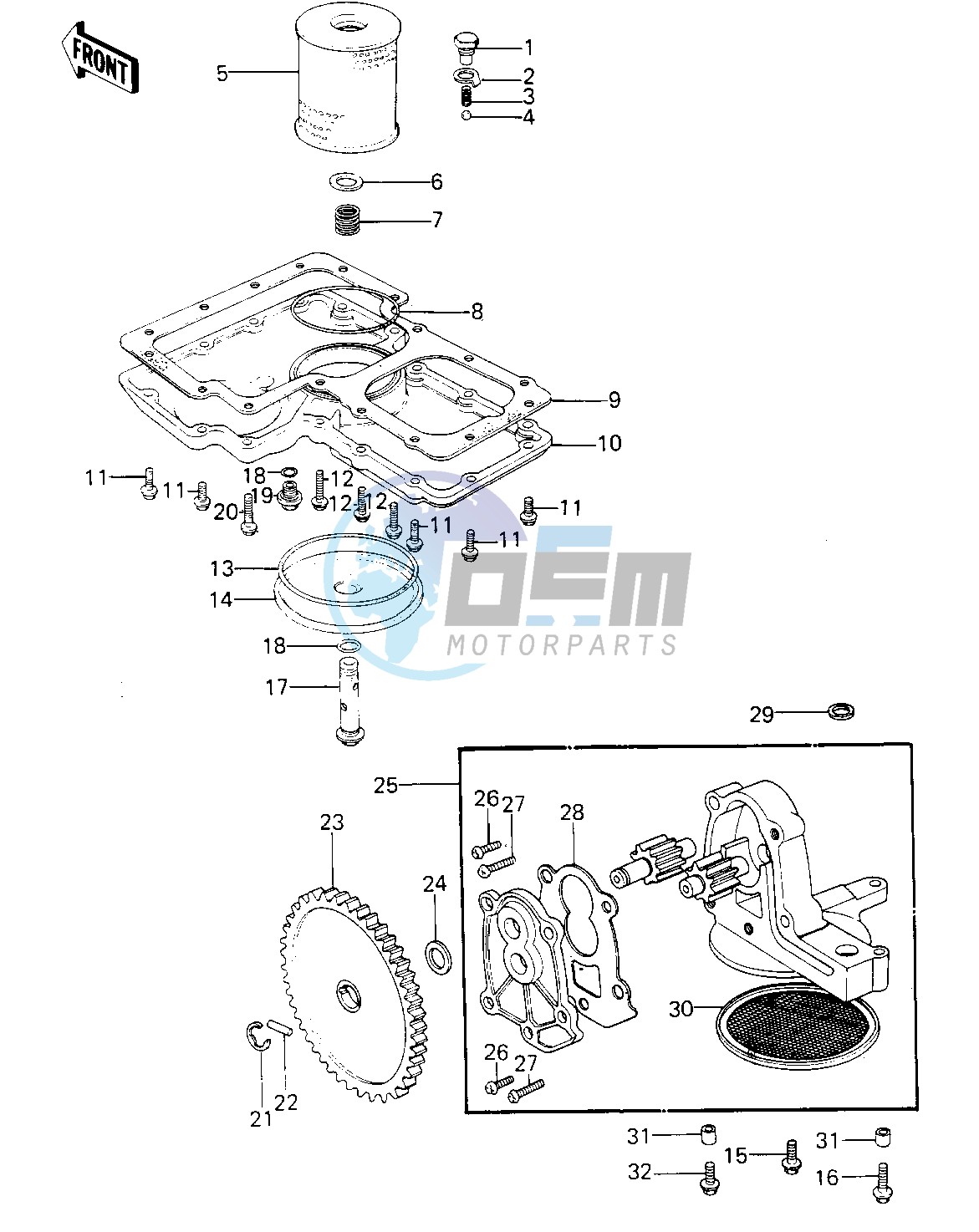 OIL PUMP_OIL FILTER_OIL PAN