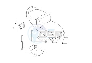 X9 200 drawing Saddle