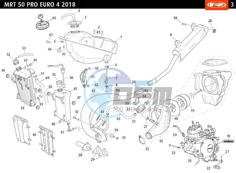 ENGINE - EXHAUST TANK