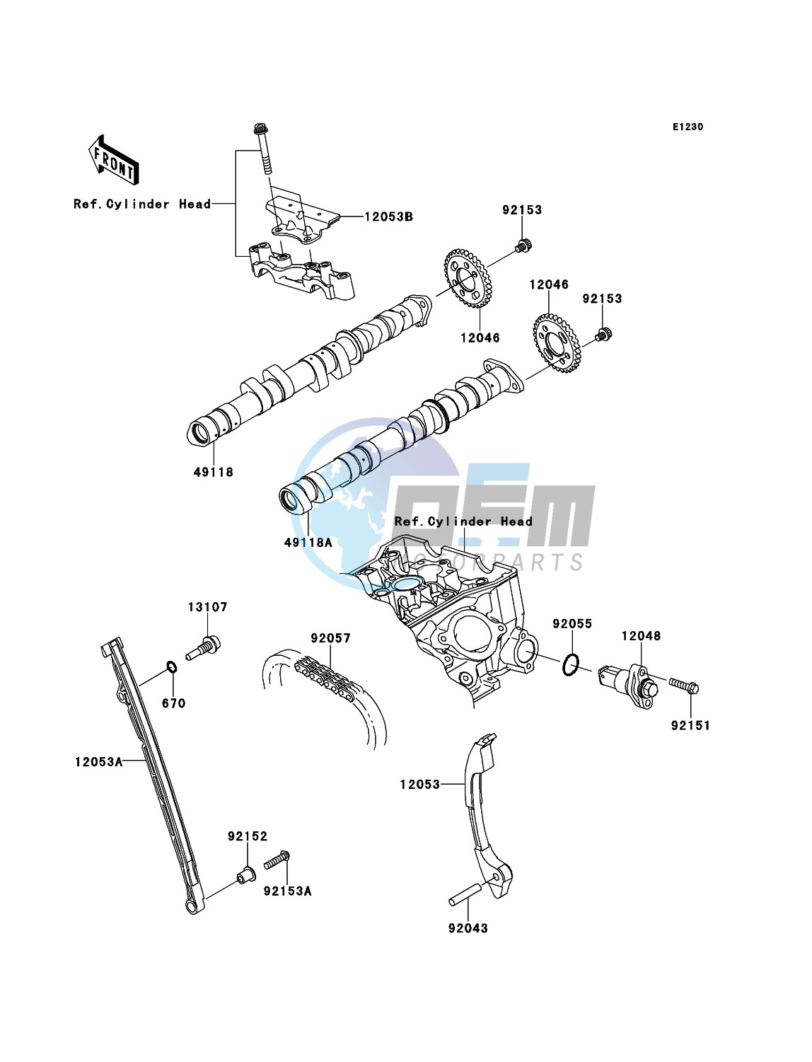 Camshaft(s)/Tensioner