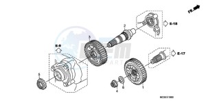 ST1300A9 CH / ABS MME - (CH / ABS MME) drawing FINAL GEAR