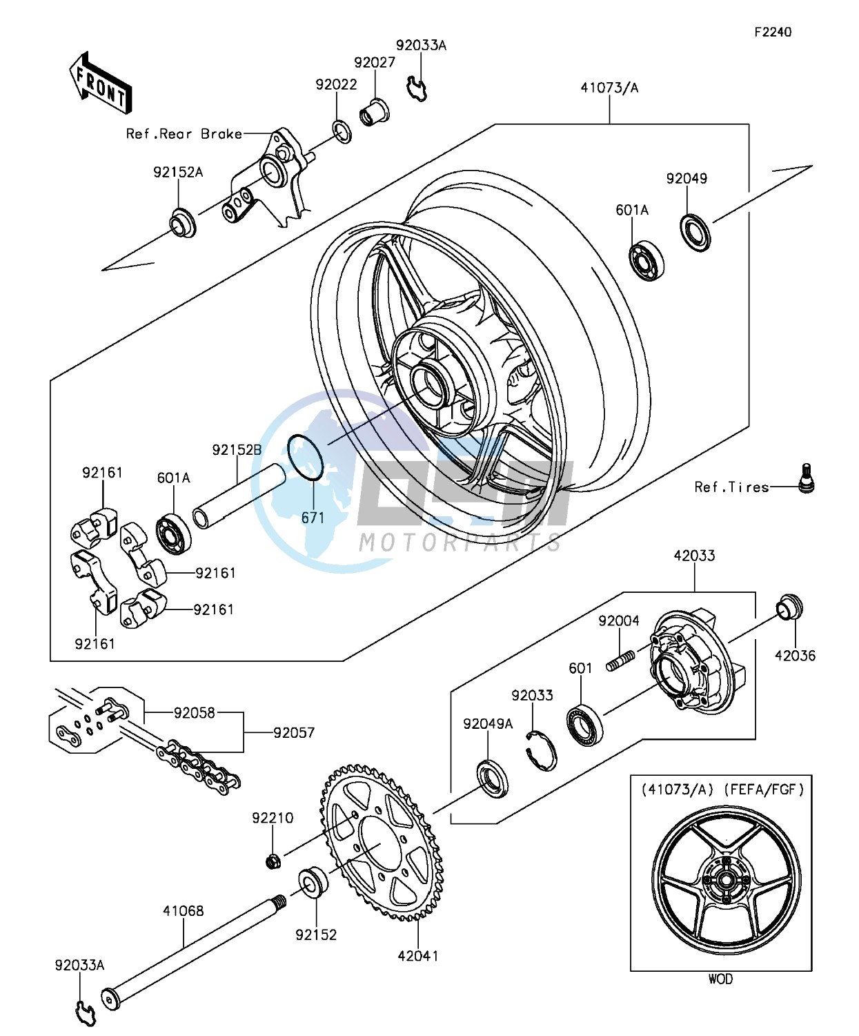 Rear Hub